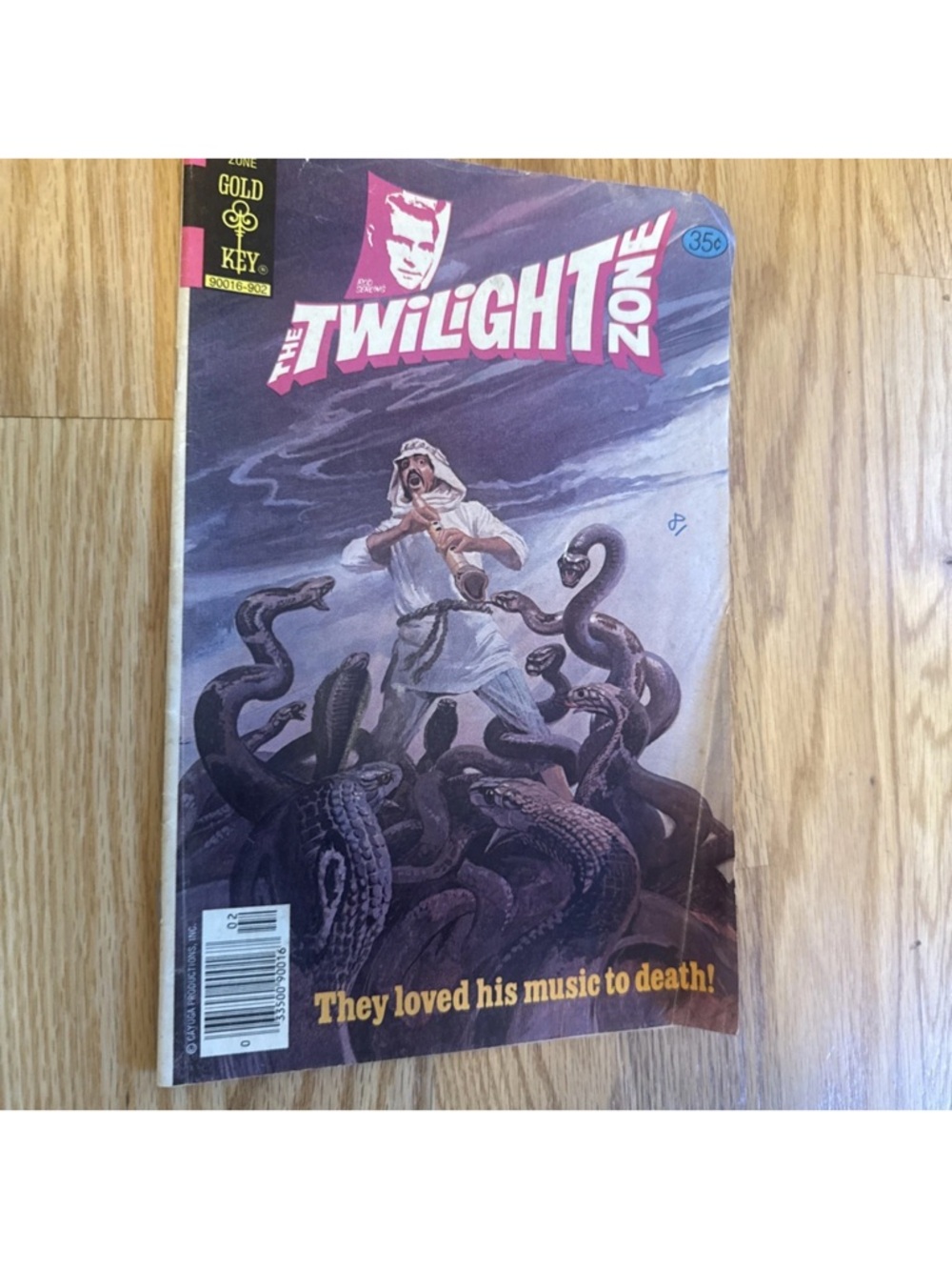 The Twilight Zone Twilight Zone #89 (Gold Key, 1979) White Pages